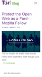 Mobile Screenshot of blog.torproject.org